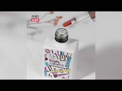 Επιχρισμός10 ml φιάλη βερνίκι νυχιών ανθεκτικό γυαλί φιάλη βερνίκι νυχιών