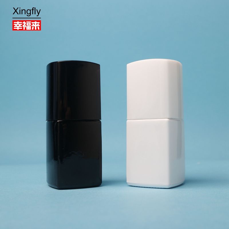 5 ml μπουκάλι βερνίκι νυχιών κενό διαυγές γυαλί μπουκάλι βερνίκι νυχιών με βούρτσα και καπάκι