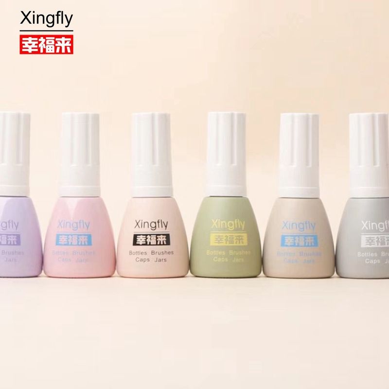 Διαυγές 12ml Luxury Empty Gel Glass Nail Polish μπουκάλι Custom Logo τετραγωνικό μπουκάλι Nail Polish