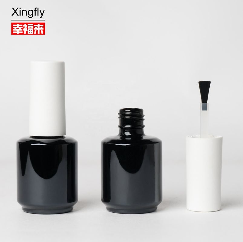 15 ml Γύρω φιάλες γέλου για νυχιών κενές φιάλες γέλου για νυχιά για λάδι νυχιών