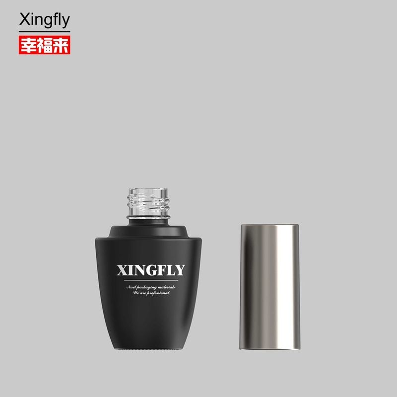 15 ml κενό γυαλί γυαλί νυχιών μπουκάλια τζελ καλλυντικά συσκευασία τζελ γυαλί νυχιών γυαλί μπουκάλι