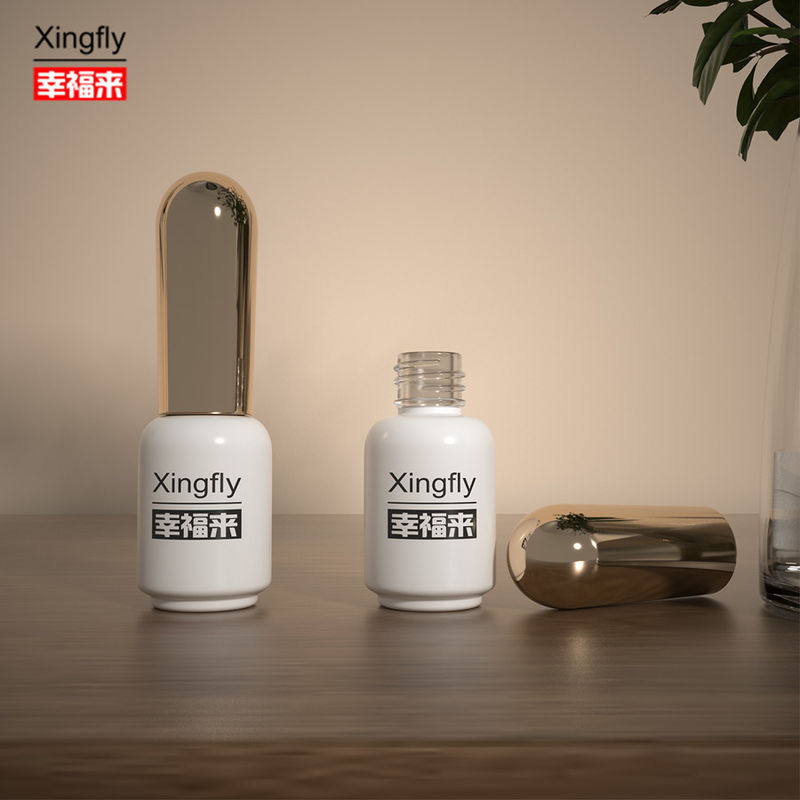 6 ml φιάλη βερνίκι νυχιών Καλλυντική συσκευασία UV Gel βερνίκι βερνίκι γυαλί Compact Size