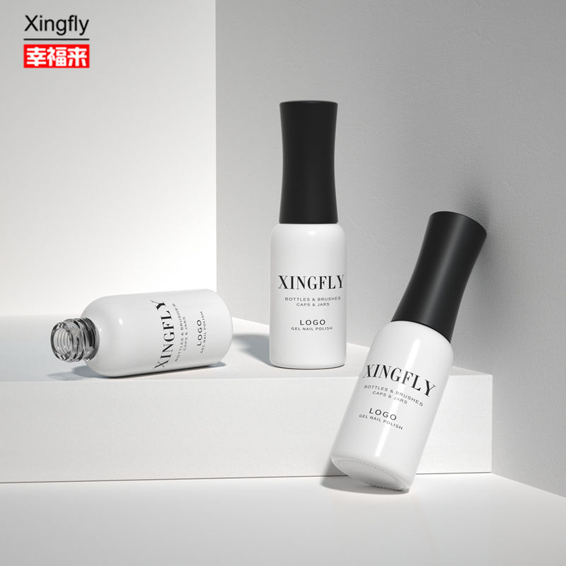 9 ml κενό γέλιο νυχιών στρογγυλό μπουκάλι
