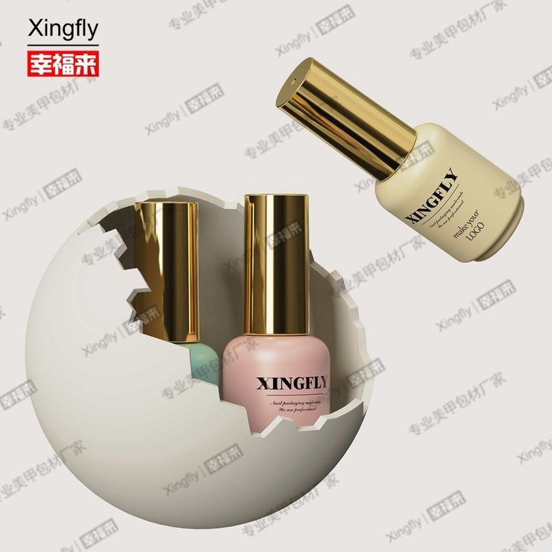 17ml γέλιο λακ για νύχια στρογγυλό nail art προσαρμοσμένο LOGO γέλιο λακ για νύχια συσκευασία μπουκάλι