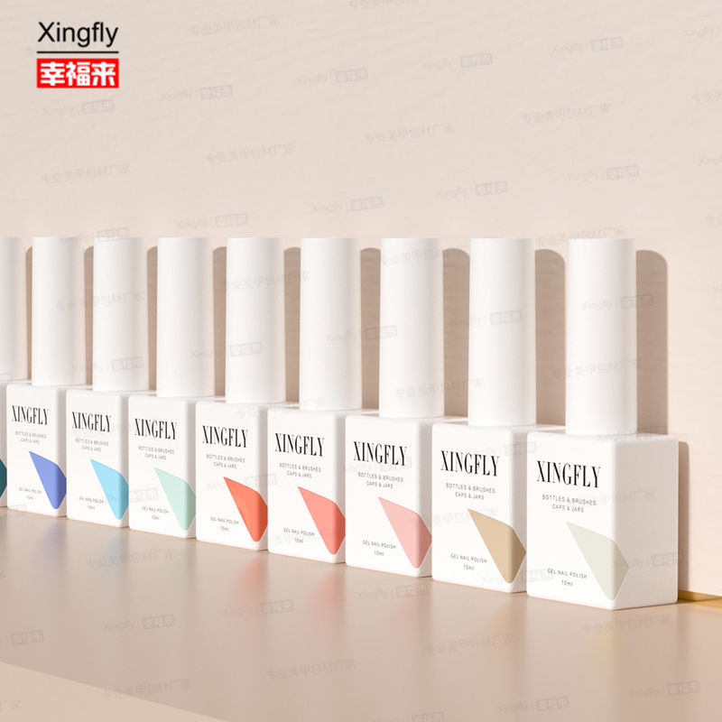 12ml Square Brand New Προαιρετικά Συσκευάσματα Cat Eye Gel UV Nail Polish άδεια φιάλη