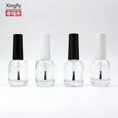15 ml Στρογγυλό Φιαλίδιο UV Gel Φιαλίδιο Φιαλίδας με Κεπάκι και Βούρτσα