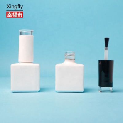 Καλή τιμή 17 ml Gel Nail Polish Square Flask Spray Coating Cap με βούρτσα σε απευθείας σύνδεση