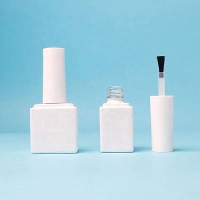 Καλλυντικό λευκό τζελ για νύχια μπουκάλι 12 ml για συσκευασμένο τζελ μανικιούρ