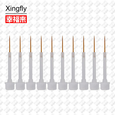 Xingfly Nail Art Polish Thin Brush Nylon Hair Πλαστικό υλικό χειριστή