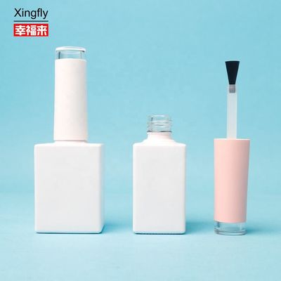 15 ml βερνίκι νυχιών Xingfly κενά γυάλινα μπουκάλια με βούρτσα και πλαστικό καπάκι