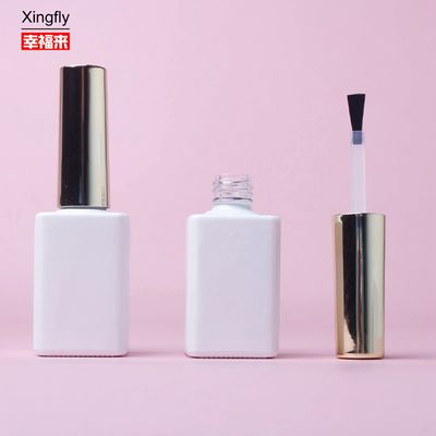 Στρογγυλο 15ml μπουκάλια Gel Nail Polish Προσαρμοσμένο λογότυπο για βούρτσα και καπάκι