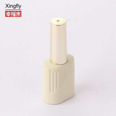 10 ml Nail Gel Polish γυάλινο μπουκάλι Custom Color Design Άδειο μπουκάλι με κάλυμμα βούρτσας