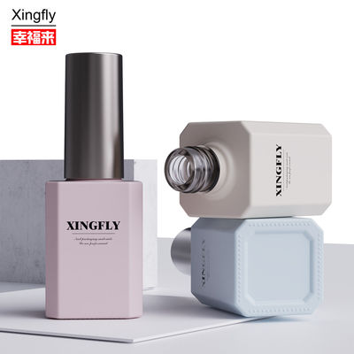 15 ml μπουκάλι βερνίκι νυχιών UV καλλυντική συσκευασία κενό μπουκάλι βερνίκι νυχιών με βούρτσα