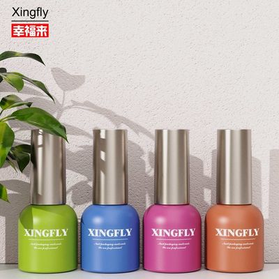 UV Gel 14ml βερνίκι νυχιών μπουκάλι ζελέ βερνίκι νυχιών κενό γυαλί Custom εκτυπωμένα μπουκάλια βερνίκι νυχιών
