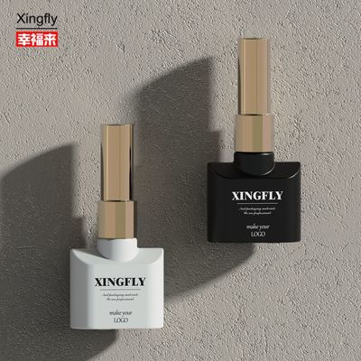 12 ml φιάλη γυαλιού νυχιών τετραγωνική κενό γυαλί γυαλιού νυχιών φιάλη γυαλιού νυχιών