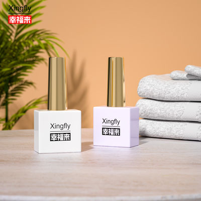 15 ml μπουκάλι γυαλί νυχιών Διαφανές κενό μοναδικό βερνίκι νυχιών γυάλινο μπουκάλι για γυαλί νυχιών