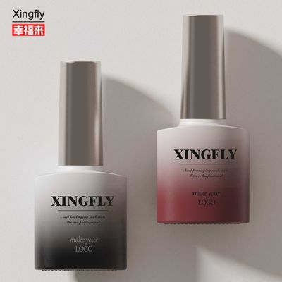 8ml φιάλη γυαλιού νυχιών μοναδικό σχεδιασμό κενό φιαλίδιο UV Gel γυαλιού νυχιών καλλυντικών
