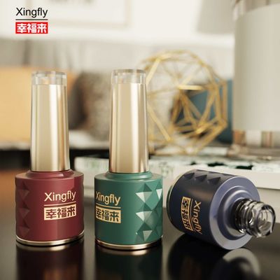 8ml μπουκάλια βερνίκι νυχιών Νέο σχεδιασμό UV τζελ νυχιών Κοσμετική συσκευασία γυάλινο μπουκάλι