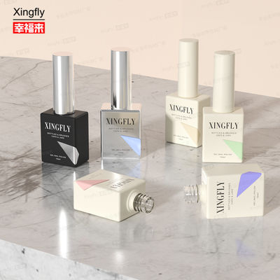12ml Square Brand New Προαιρετικά Συσκευάσματα Cat Eye Gel UV Nail Polish άδεια φιάλη
