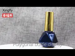 8 ml φιάλη γυαλιού νυχιών Gel γυαλιού καουτσούκ βάσης γυαλιού φιάλη